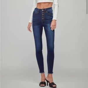 Nature Denim High Rise Ankle Skinny